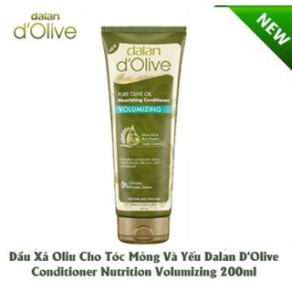 Dầu xả Oliu Cho Tóc Mỏng Và Yếu Dalan d'olive 200ML