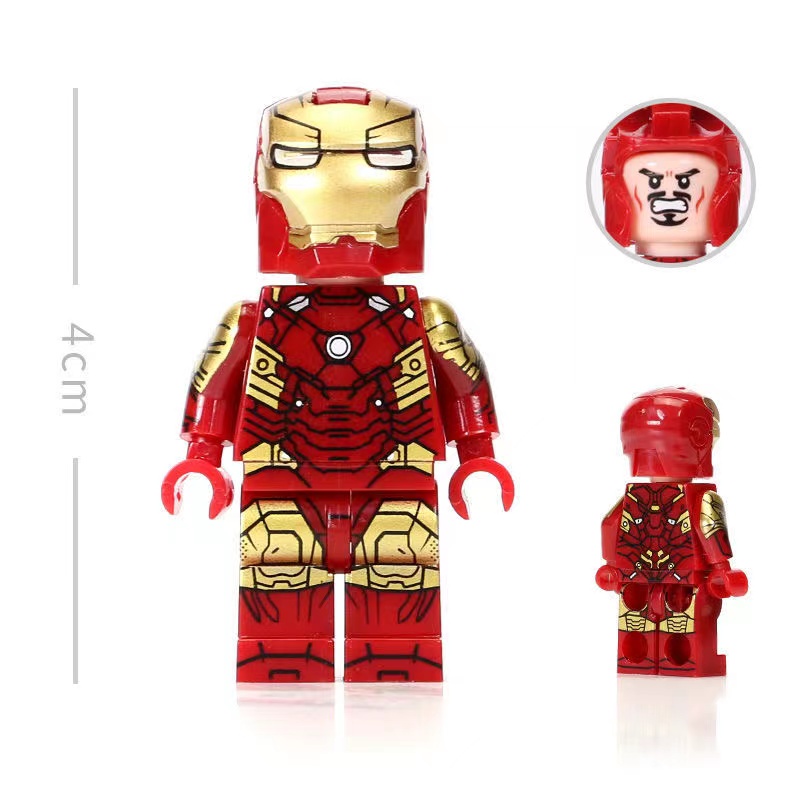 Mô Hình Đồ Chơi Lắp Ráp Nhân Vật Marvel Thor Iron Man