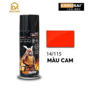 Chai sơn Samurai 115 màu cam - Màu tiêu chuẩn