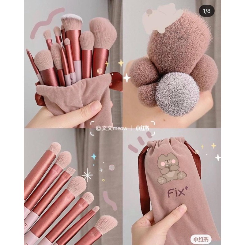 SET CỌ TRANG ĐIỂM FIX 13 MÓN