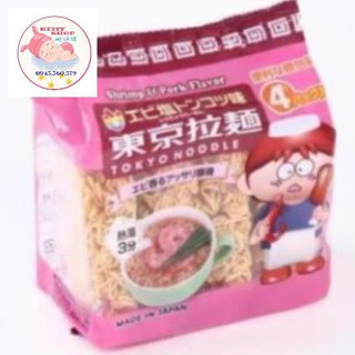 Mỳ ăn liền Tokyo Noodle vị tôm - thịt heo Nhật Bản cho bé