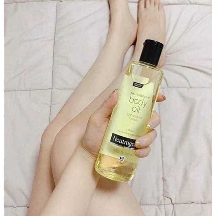 Dầu dưỡng thể Neutrogena Body Oil Light Sesame Formula