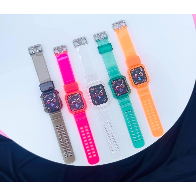 dây nhựa trong cực chất dành cho applewatch