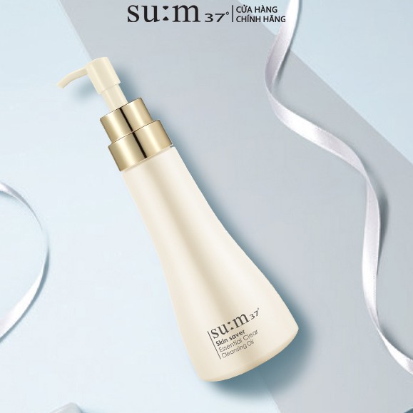 [Mã COSLUX03 giảm 120K] Dầu tẩy trang duy trì độ ẩm Su:m37 Skin Saver Essential Cleansing Oil 250ml