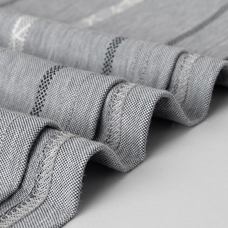 Áo Thun Dài Tay Họa Tiết Kẻ Sọc Thời Trang Mùa Thu Cho Đàn Ông Trung Niên 8PBK