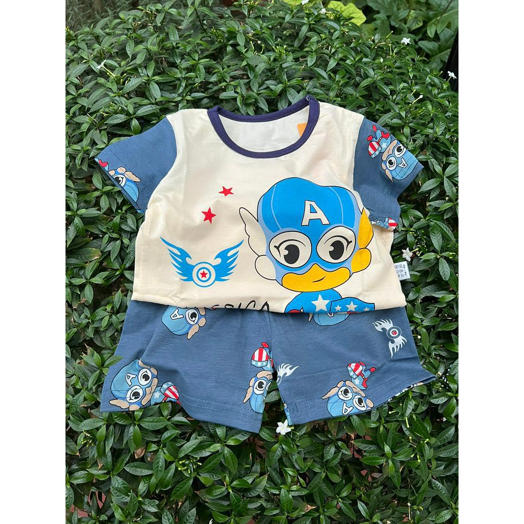Đồ bộ xuất hàn Kaikai size nhỡ cho bé trai – Cotton 4 chiều – Bảng màu kaikai nam 1
