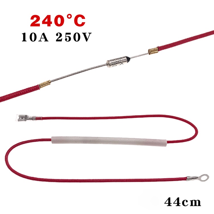 Cầu Chì Nhiệt Độ Thực Tế 142°C/172°C/185°C/192°C/216°C/240°C Cầu Chì Nhiệt 10A 250V Cho Nồi Áp Suất Điện