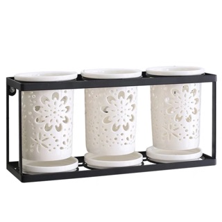(Có sẵn )Set 2 ống cắm đũa gốm sứ cao cấp