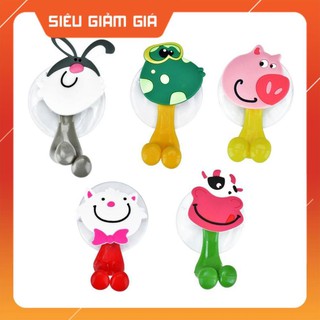 Móc hít chân không hình thú treo đồ
