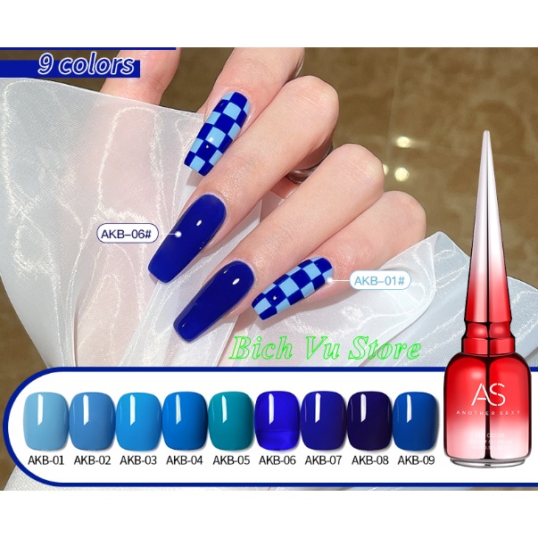 Sơn Gel AS mã AKB | Chai đỏ