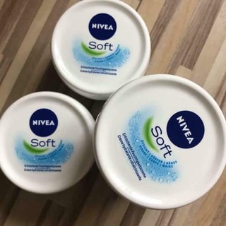 Kem Dưỡng Ẩm, Dưỡng Da, Chống Nẻ Nivea Soft Của Đức Dùng Cho Mặt Và Toàn Thân