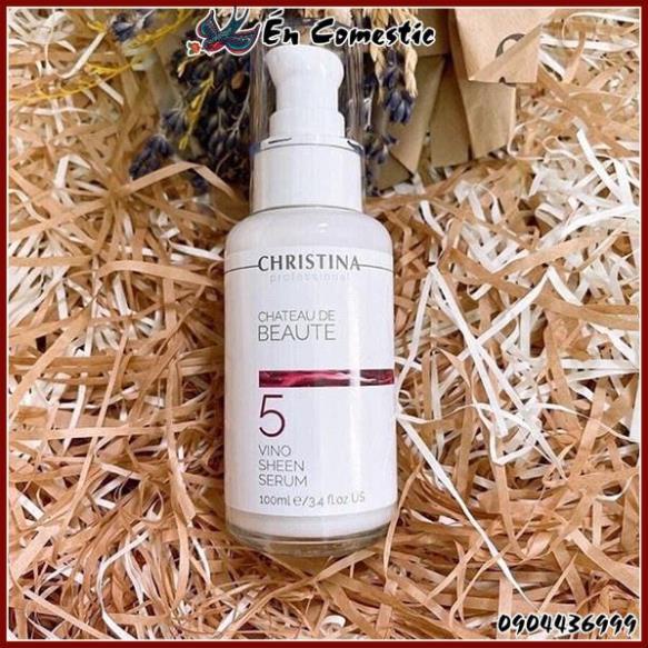 Tinh Chất Chống Lão Hóa Christina Chateau de Beaute Vino Sheen Serum 5 100ml Chính Hãng