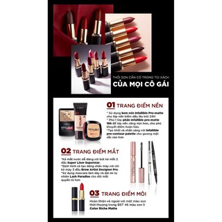 Son màu lâu phai LOreal Color Riche Moist Matte