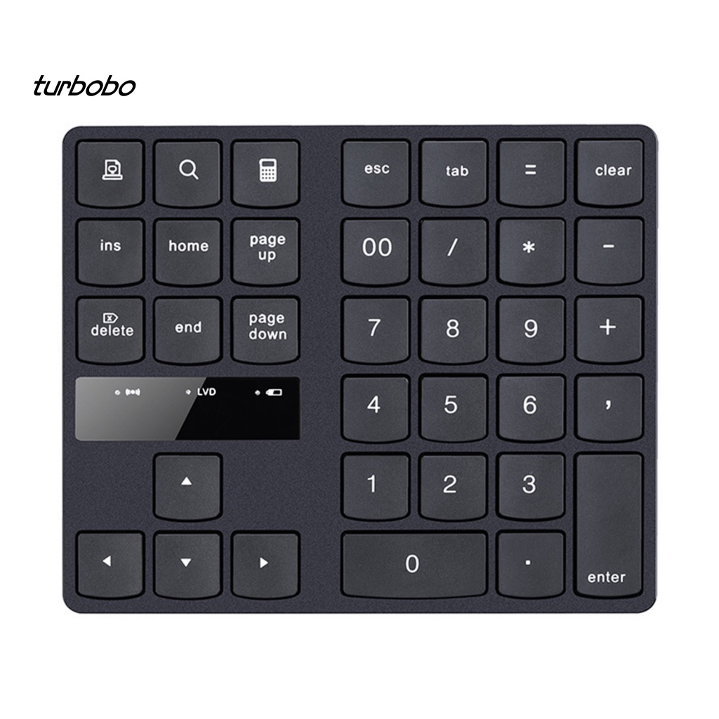 Bàn Phím Số Mini Không Dây 35 Phím 2.4GHz