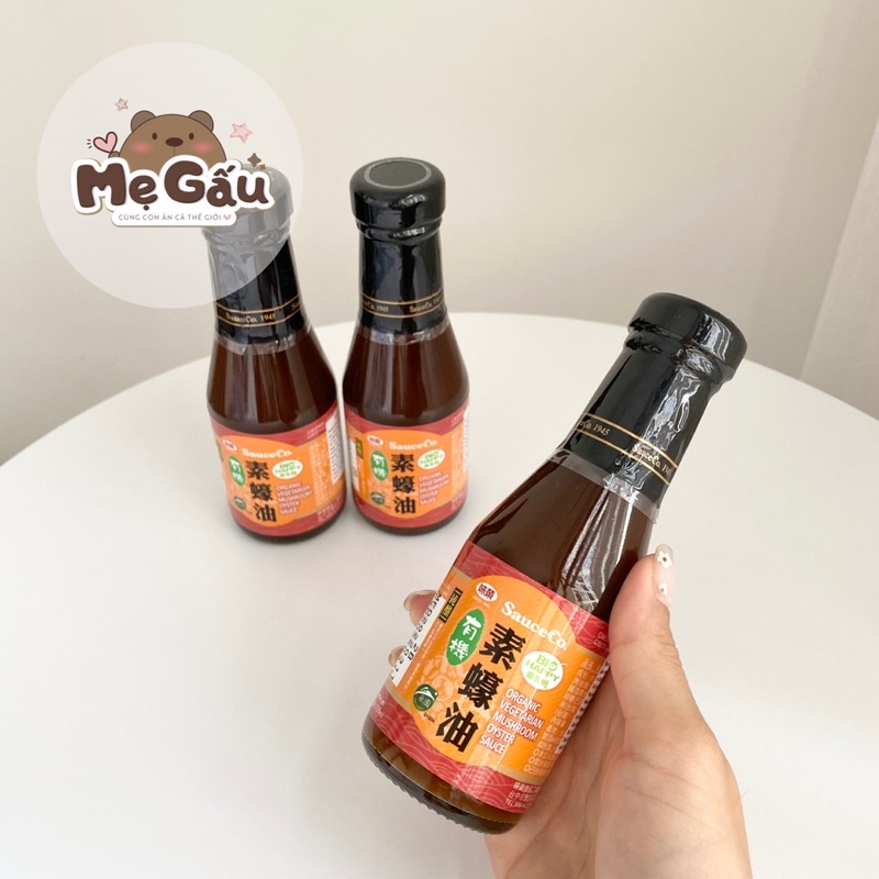 Dầu hào hữu cơ nấm Đài Loan 155ml cho bé từ 12m+