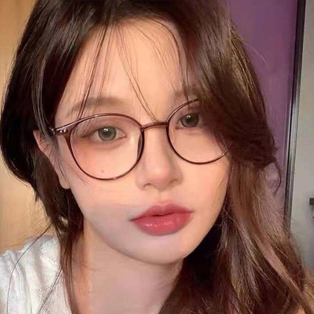 MOCHO Mắt Kính Gọng Vuông Màu Đen Chống Bức Xạ Thời Trang Cho Nữ