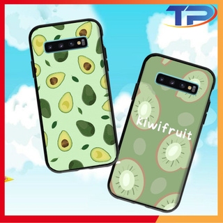 Ốp lưng Samsung Galaxy S10 Plus / S10 / S9 Plus / S9 / S8 Plus / S8 / S7 Edge hình Trái Bơ Xanh Dễ Thương