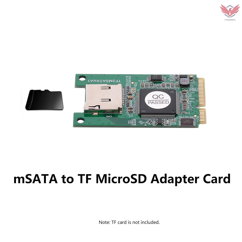 Đầu Chuyển Đổi Msata Sang Tf Microsd Cho Windows Me / 2000 / Xp / Vista / 7 / 8 / 10 Và Mac Os