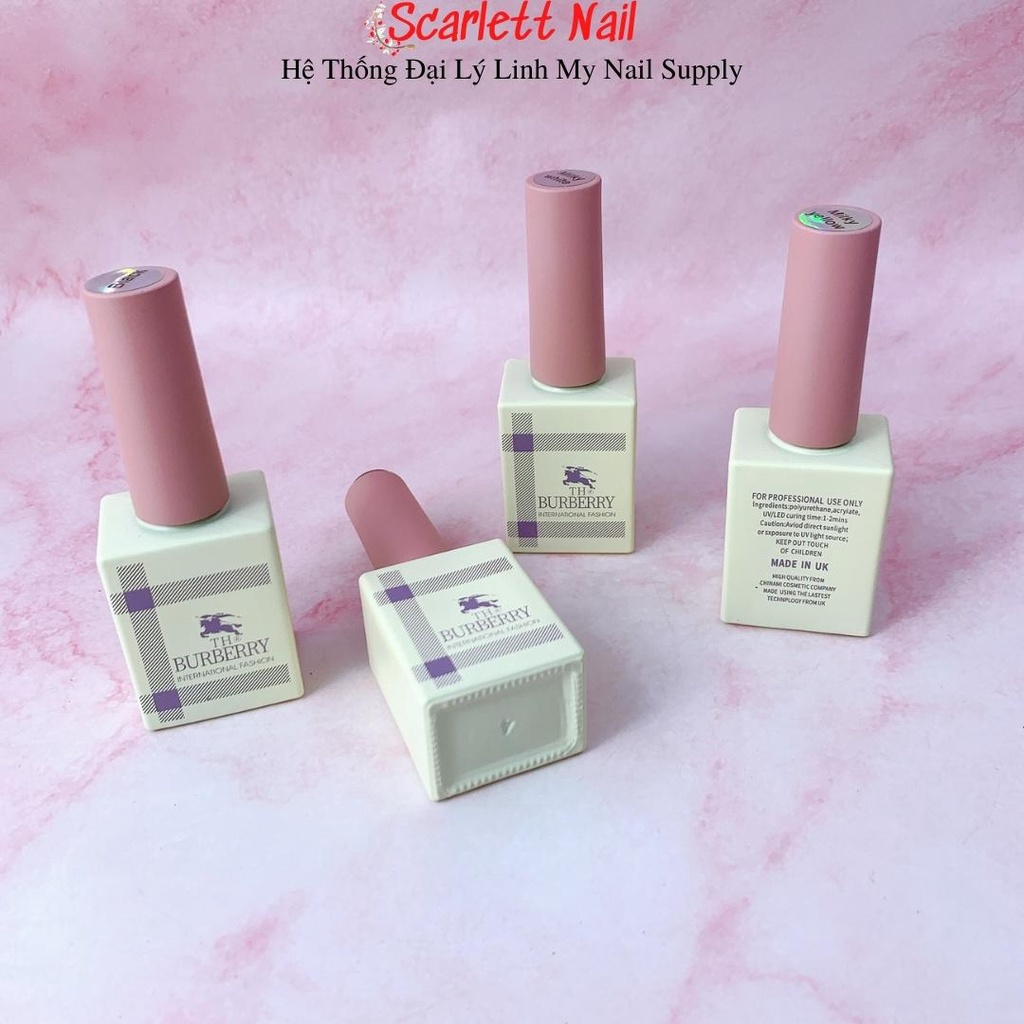 Sơn Gel BURBERRY Sơn Móng Tay Nhiều Màu Thời Thượng Dung Tích 15ml