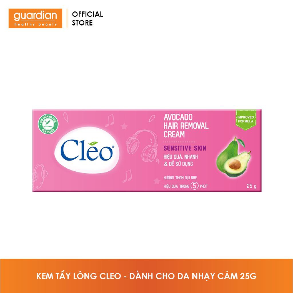 Kem Bơ Tẩy Lông CLEO Cho Da Nhạy Cảm 25g