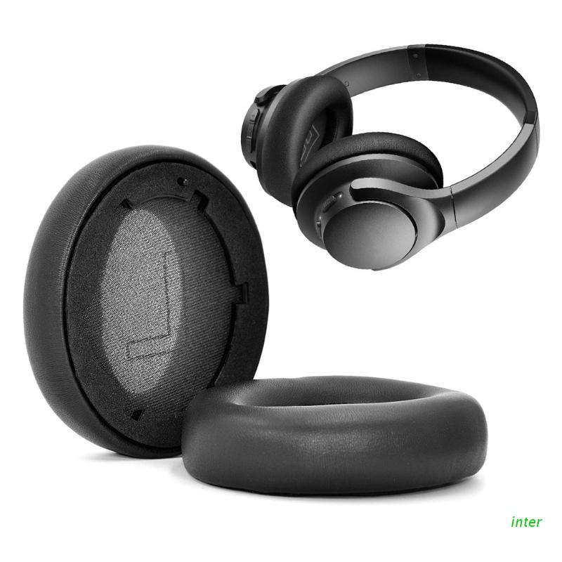 Cặp Đệm Tai Nghe Thay Thế Bằng Da Cho Tai Nghe Anker Sound-Core Life Q20 / Q20 Bt