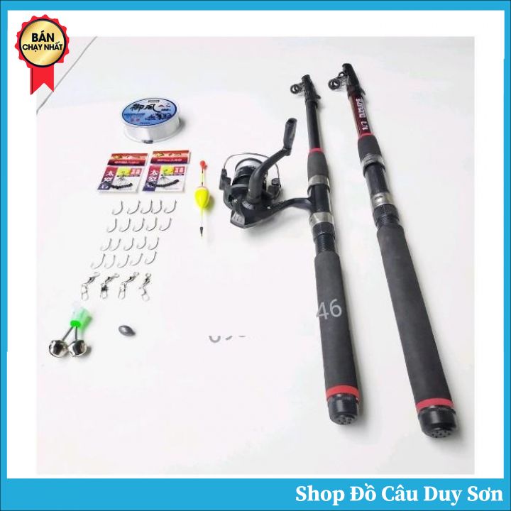 Bộ Cần Câu Cá Rút Shimano Nexsus Power Kèm Máy Và Phụ Kiện Đầy Đủ + 1 Cuộn Cước - BCC03