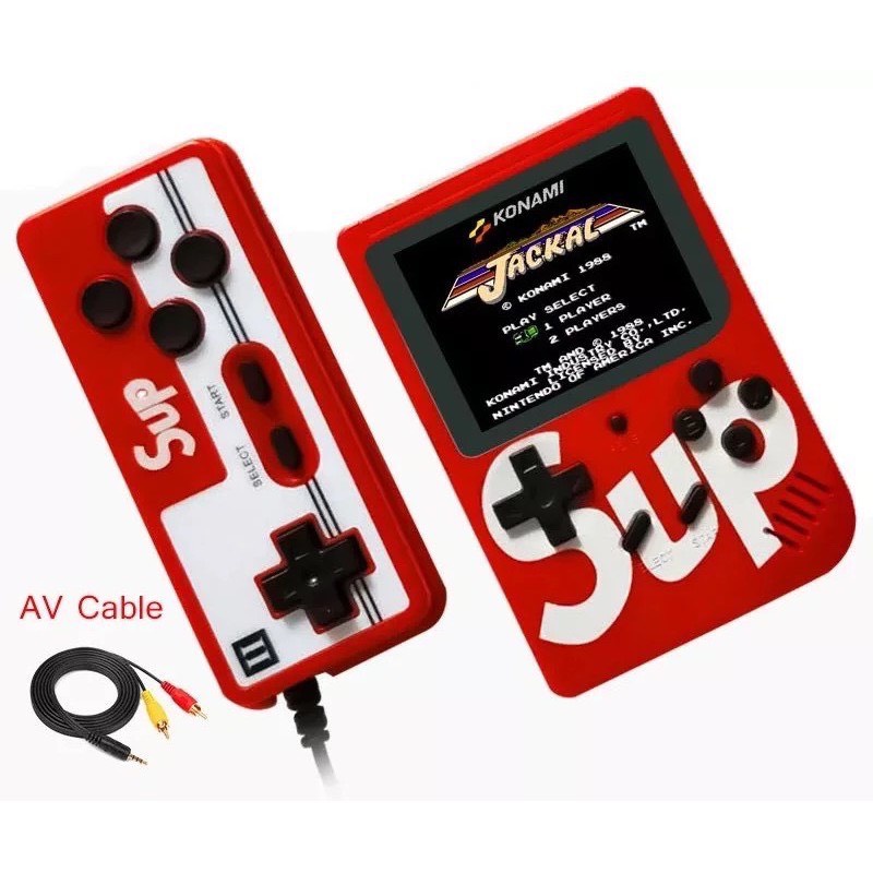 Máy chơi game Supreme ⚡️BẢO HÀNH 1 ĐỔI 1⚡️ Máy chơi game 4 nút cầm tay GAMEBOY 400 IN 1 PLUS KÈM TAY GAME PHỤ G01