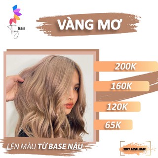 Thuốc nhuộm tóc màu VÀNG MƠ