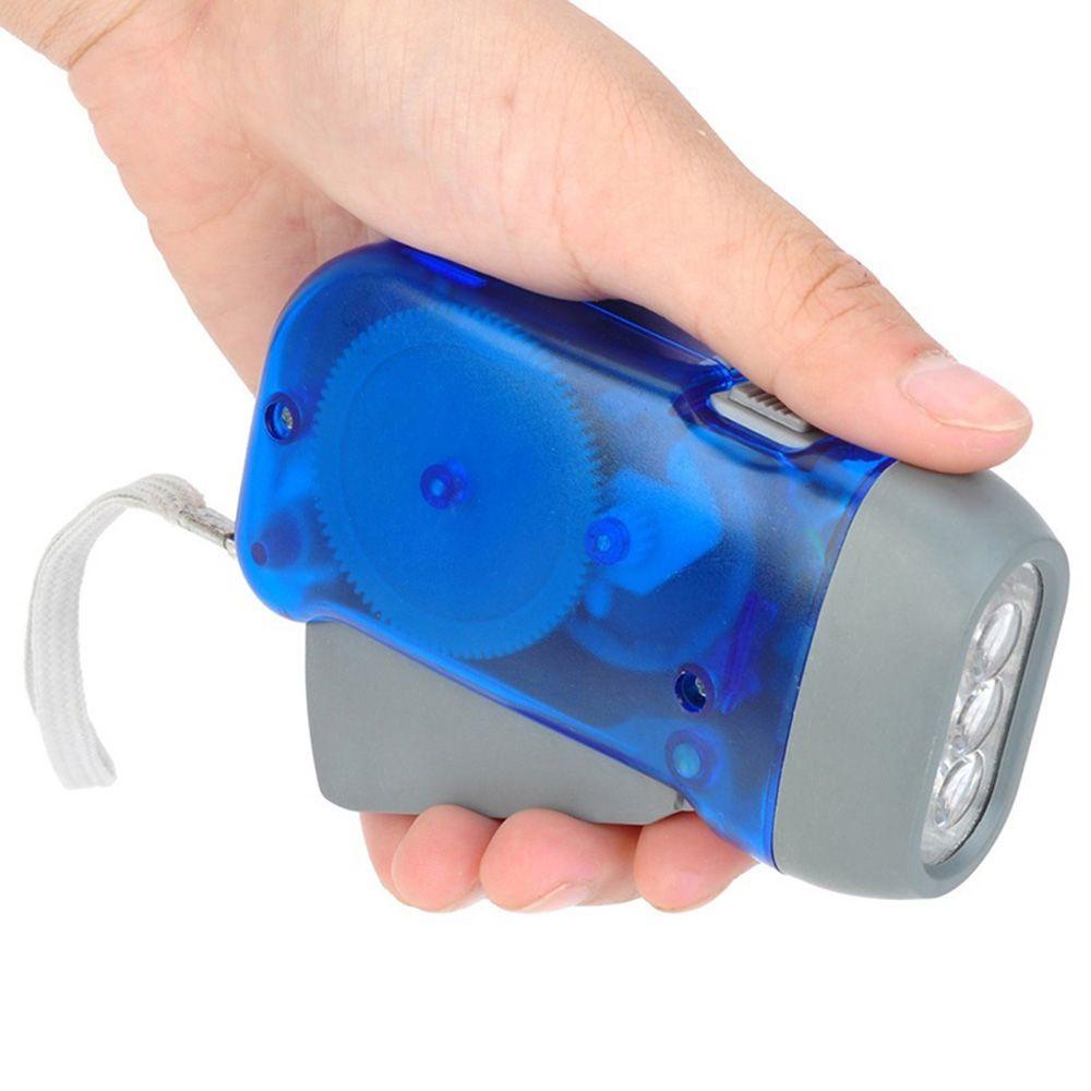 Đèn Pin Di Động Sử Dụng Năng Lượng Dynamo Cho Cắm Trại