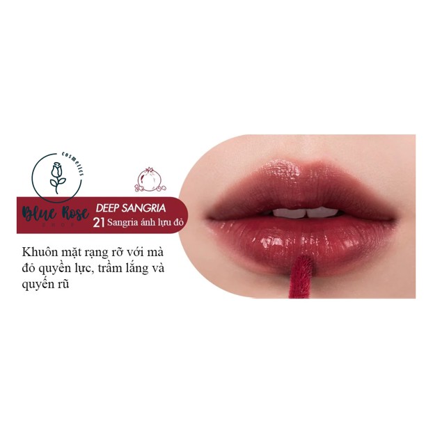 Son Romand Juicy Lasting Tint Ripe Fruit #21 DEEP SANGRIA - ÁNH LỰU ĐỎ | BigBuy360 - bigbuy360.vn