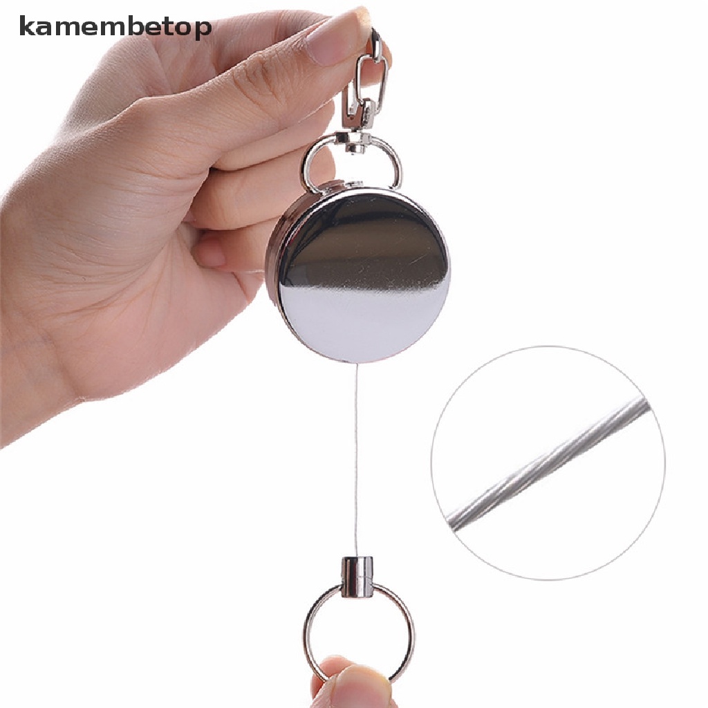 Móc Khóa Dây Thép Co Giãn Chống Thất Lạc Khi Chơi Thể Thao