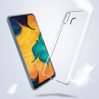 Ốp Lưng Samsung Galaxy A30 TPU Dẻo Suốt Vỏ silicon Samsung A30 A305 A 30 mềm Su Chống Trầy Chống ngã Case