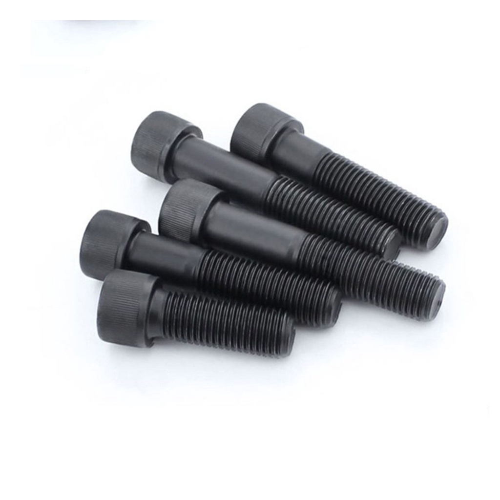 Set 50 cái vít trí đen đầu bằng M8 cấp bền 12.9 M8x6, M8x8, M8x10, M8x12,M8x16