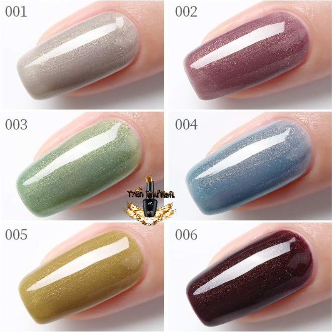 Sơn Gel AS| Mã LJ | Màu Nhũ Cát