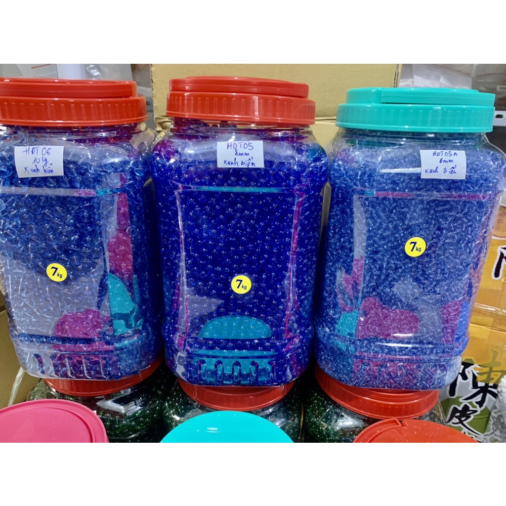 Hạt Pha Lê Thủy Tinh KATEDA SHOP Làm Rèm Cửa Vòng Tay Trang Sức, Nhiều Màu Sắc 1 Bịch 500g