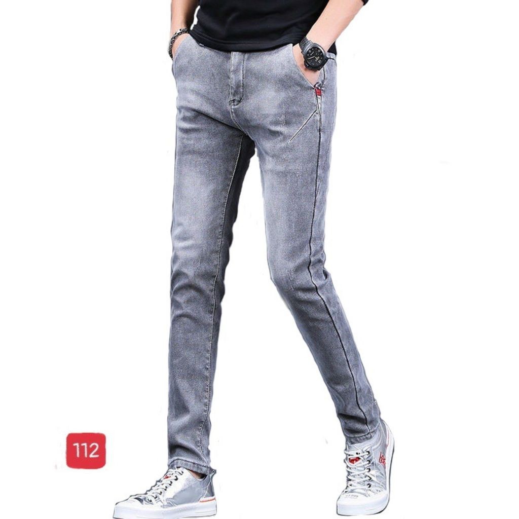 Quần Jean Nam-Quần Bò Nam Túi Xéo Thời Trang Chất Jean Co Giản Tốt Có Size 34( hình thật )
