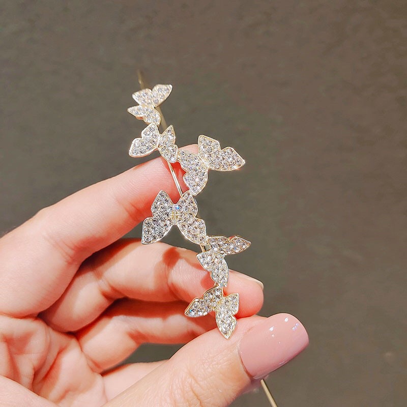 Băng đô, cài tóc thời trang đính đá hàn quốc ủa