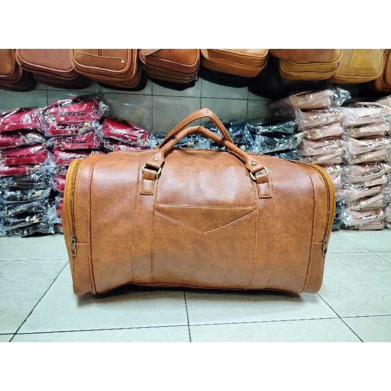 Túi Du Lịch Da Cao Cấp Size Lớn PT06 Chống Nước