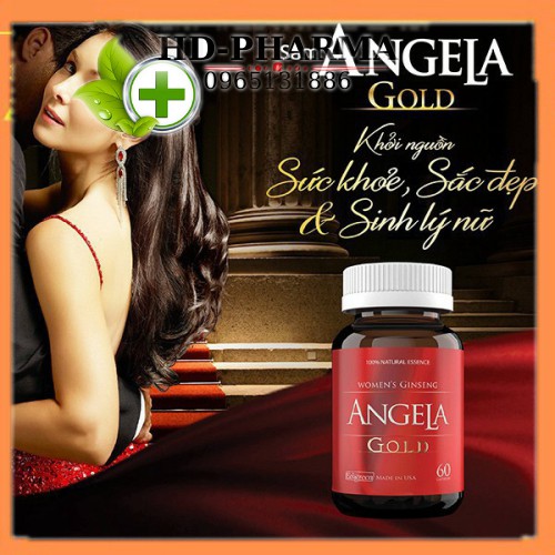 ✅ (CHÍNH HÃNG) Sâm Angela Gold Hộp 60 Viên Hàng Có Tem Chống Hàng Giả