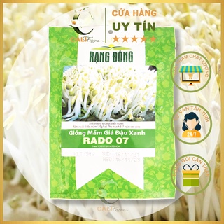 Hạt giống Rau Mầm Giá Đậu Xanh Rado 07 Dễ Trồng 50gr