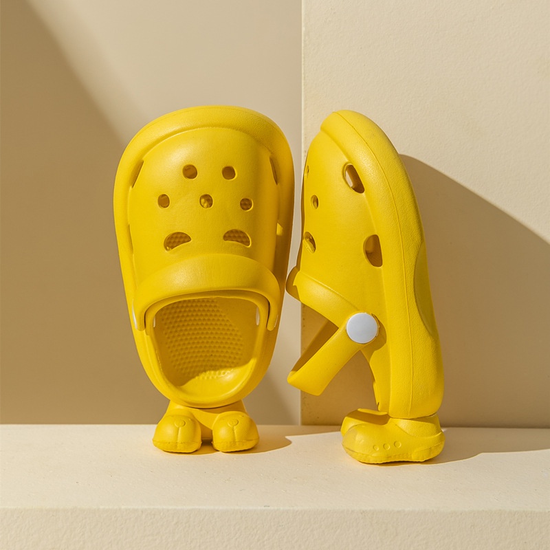 Giày xăng đan chống trượt màu sắc đơn giản xinh xắn dành cho bé Pine221