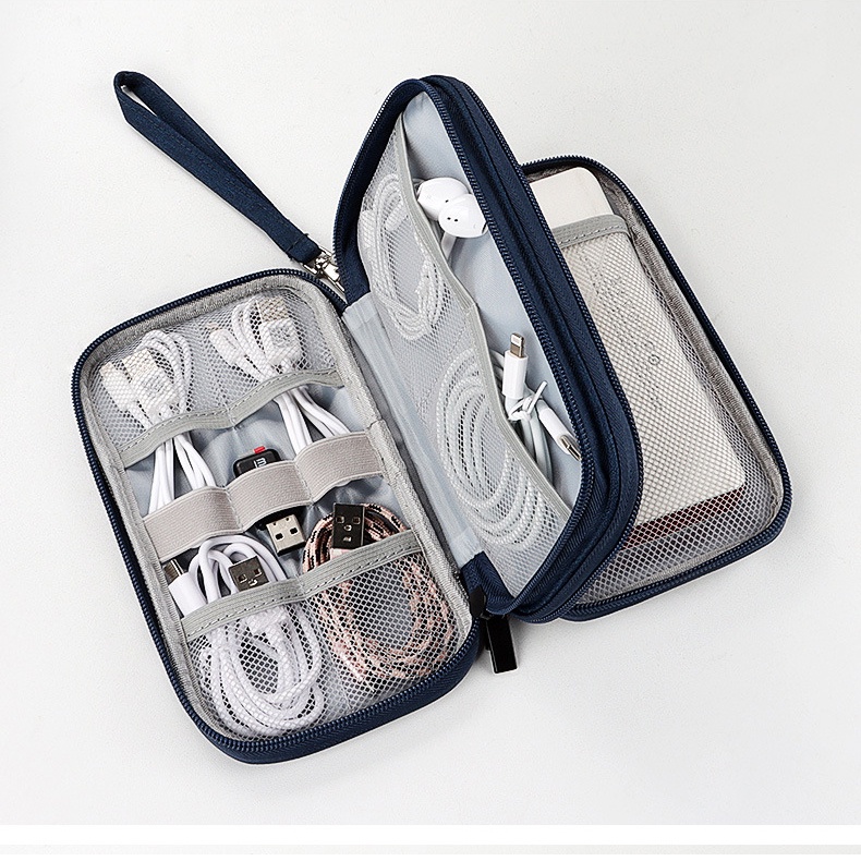 Túi điện thoại SOLANO đựng phụ kiện điện thoại, đồ công nghệ, cáp sạc, tai nghe, pin dự phòng đa năng TA-001198