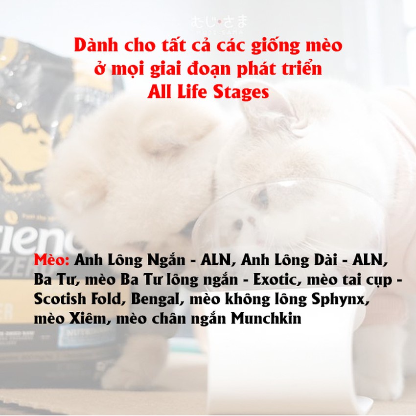 Thức Ăn Hạt Nutrience Subzero Cho Mèo Mọi Lứa Tuổi