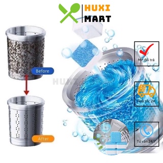 Vệ sinh lồng giặt - viên tẩy lồng máy giặt - làm sạch máy giặt - vệ sinh sạch vết bẩn lông, cặn, tóc