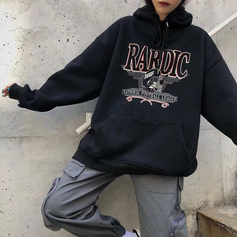 Áo Nỉ Nữ Dài Tay Có Mũ Thời Trang Hàn