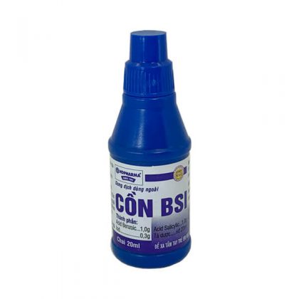 Cồn asa, bsi (Lọ 20ml)