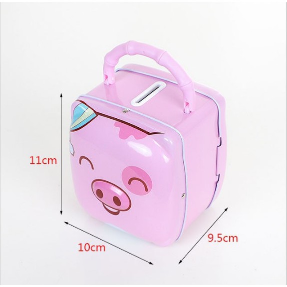 Két Sắt HeoGIADUNGTONGKHO1Két Sắt Heo Cực Kì Dễ Thương, Hộp đựng tiền tiết kiệm, Hộp tiết kiệm mini có khóa