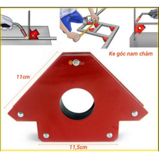 Bộ 4 Ke góc nam châm 25LBS lực hút 12Kg