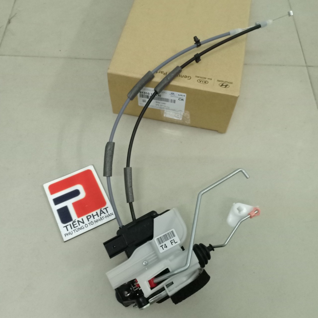 Ổ khóa ngậm cánh cửa trước KIA MORNING, PICANTO 4 giắc điện