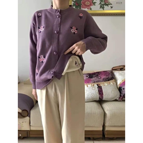 Áo len lót lông cho bà cho mẹ | BigBuy360 - bigbuy360.vn